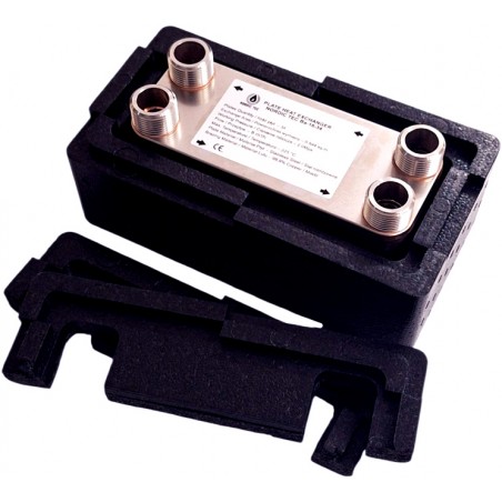 scambiatore di calore acqua con isolamento Nordic Tec Ba-16-34-IT5