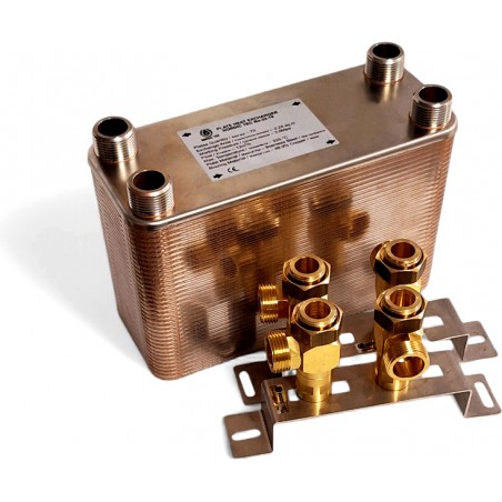 scambiatore di calore a piastre su staffa Nordic Tec Ba-32-70 IT4