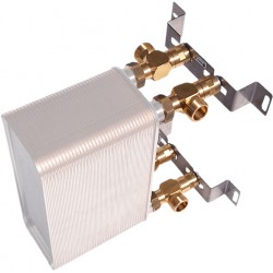 Kit di montaggio per scambiatore di calore a piastre DN20 / 3/4" 2