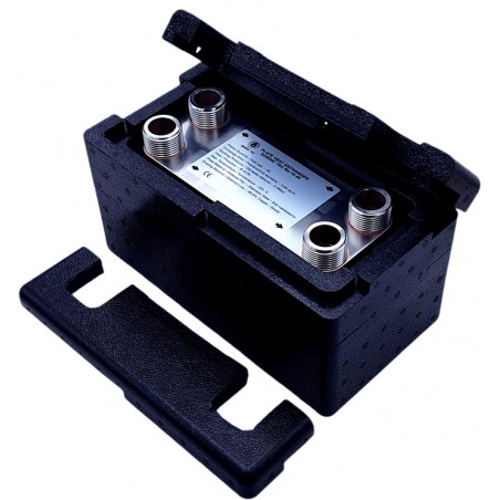 scambiatore per caldaia 20 kW Nordic Tec Ba-16-40 con isolamento IT4