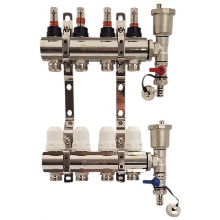 collettore riscaldamento 4 vie Nordic Tec RS-CO IT3