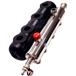 Separatore idraulico 6x1" con isolamento 2