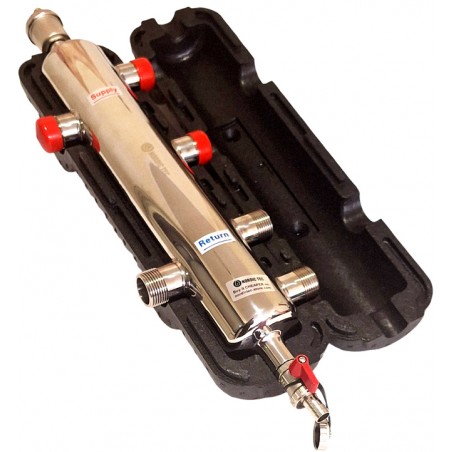 disgiuntore idraulico per pompa di calore 2+1 Nordic Tec IT0