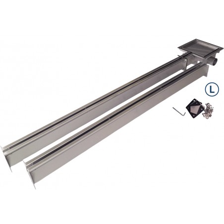Scarico lineare industriale 1 EXIT - 1m-2m-3m INOX | Scelta della variante
