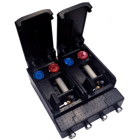 Set di pompaggio GPN-2 – caratteristiche: gruppi di rilancio bassa temperatura e collettore