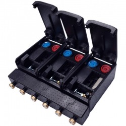 Kit di pompaggio GPN-4 Collettore + 3x Gruppo di rilancio miscelato