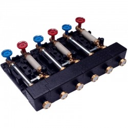 Kit di pompaggio GPN-4 Collettore + 3x Gruppo di rilancio miscelato 2