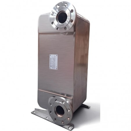 Scambiatore a piastre, attacchi flangiati da 2,5" Nordic Tec Fa-210-64
