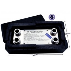 Scambiatore di calore a 12 piastre NORDIC TEC Ba-12-12 2
