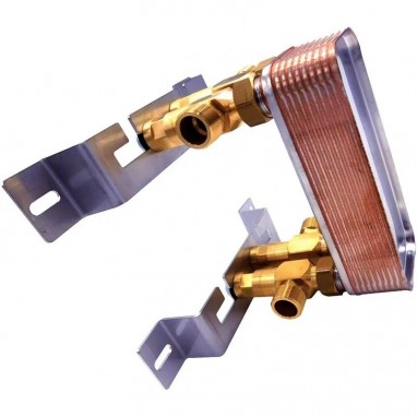 Scambiatore a 30 piastre con montaggio a parete Ba-12-30
