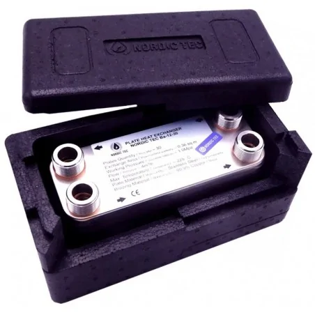Scambiatore do calore con isolamento a 30 piastre NORDIC TEC Ba-12-30