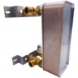 Scambiatore di calore a 15 piastre NORDIC TEC Ba-32-15 1" 100 kW 2