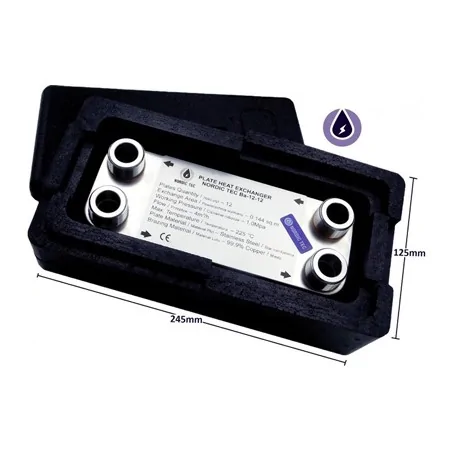 Isolamento per scambiatore di calore IZ-Ba-12-20