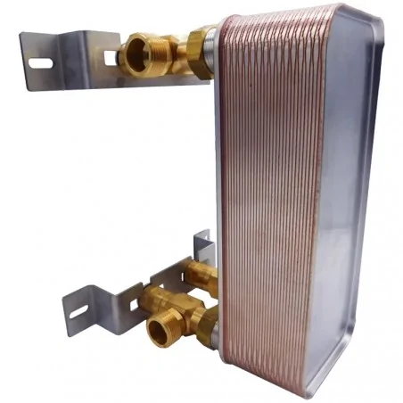 Scambiatore di calore a piastre NORDIC Ba-27-40 5/4" 230 kW montaggio