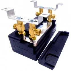 Scambiatore di calore a piastre NORDIC Ba-27-40 5/4" 230 kW dimensioni 2