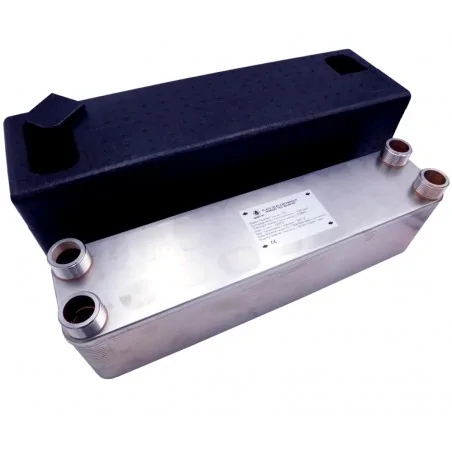 Scambiatore di calore a piastre NORDIC TEC Ba-60-100 6/4" isolamento