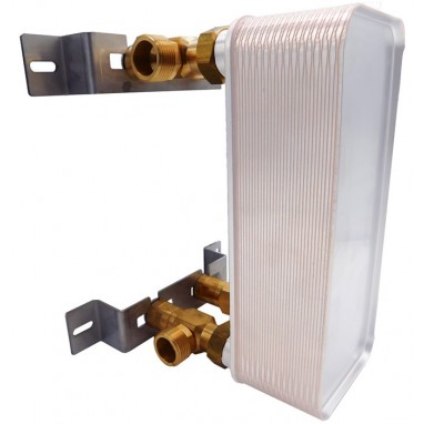 kit staffe di montaggio Ba-23-60 scambiatori milano