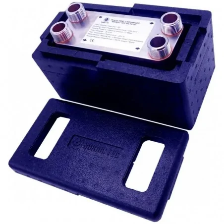 Scambiatore di calore con isolamento NORDIC TEC Ba-16-50 1" 175kW