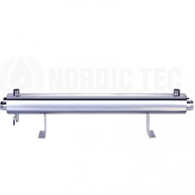 Filtro con lampade UV per acqua | Nordic Tec UVC PHILIPS 110W 24GPM 1"