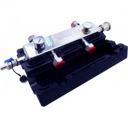 Separatore idraulico 50 kW + Manometro e Termometro 2