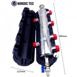 Separatore idraulico 6x1" con isolamento 2
