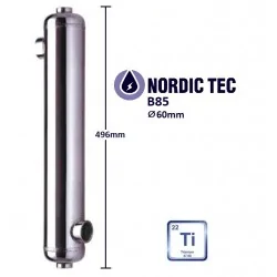 Scambiatore di calore in Titanio per piscina B85-Ti