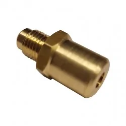 Nipplo per scambiatore di calore da saldare: Tubo 7/8" | Filettatura 3/8" SAE 2