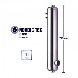 Scambiatore di calore in Titanio per piscina B300-Ti 88 kW
