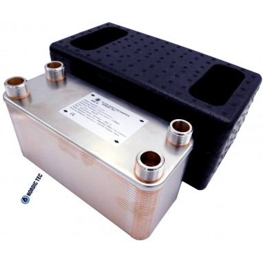 Scambiatore di calore a piastre NORDIC TEC Ba-115-170 2,5" 6300kW isolament