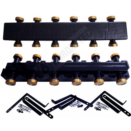 Collettore di distribuzione di circuito per gruppi di rilancio Nordic Tec 3-6