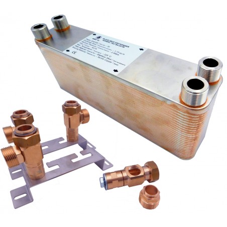 Scambiatore di calore a piastre Nordic Tec Ba-60-60 1 1/4" 660kW