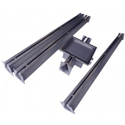 Canalina di scarico Canale di drenaggio Nordic Tec 5m 2