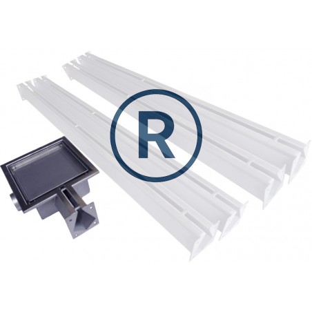 Griglia di deflusso acque per Garage R