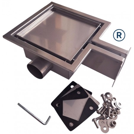 Griglia di deflusso acque per Garage, Locale tecnico, Terrazza – 1 EXIT