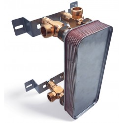 Scambiatore di calore a 15 piastre NORDIC TEC Ba-32-15 1" 100 kW 2