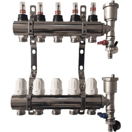 collettore impianto a pavimento 5 Nordic Tec IT98