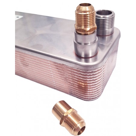 raccordi 7/8 SAE 5/8" e scambiatore di calore per freon - Nordic Tec IT80