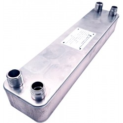 scambiatore a 26 piastre R410A–acqua BA-68-26-F-IT80