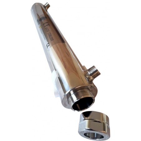 tubo in acciaio per lampada uv nordic tec 25 w IT8