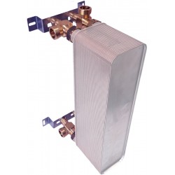 Kit di montaggio per scambiatore di calore a piastre DN32 - 1 1/4" 2