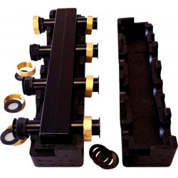 Collettore di distribuzione di circuito per gruppi di rilancio | Nordic Tec 2-4 2