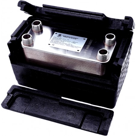 scambiatore di calore per caldaia 60 kW con isolamento Nordic Tec Ba-32-60 IT6