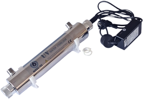 lampada uv per acqua 16W con alimentatore