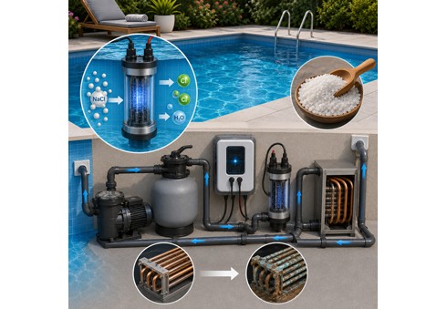 Elettrolisi del sale in piscina: come funziona?