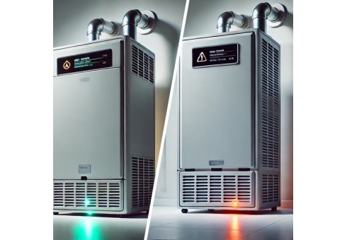 Accensione e spegnimento frequenti della caldaia a gas