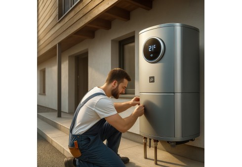 Collegamento della pompa di calore a un impianto esistente