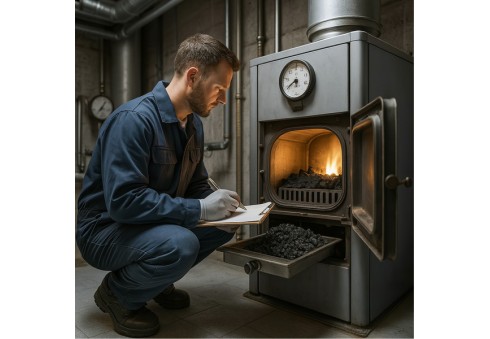 Controllo delle caldaie a combustibile solido