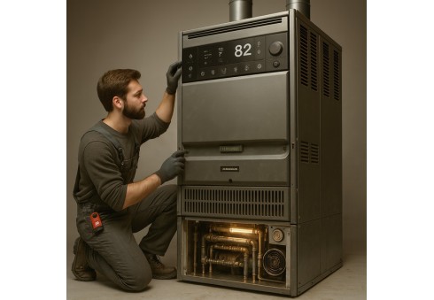 Primo avvio della caldaia a gas