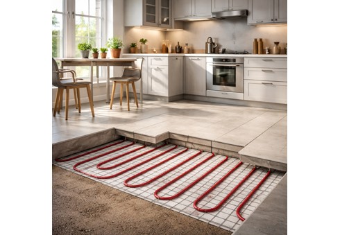Riscaldamento a pavimento sotto cucina - Analisi della soluzione