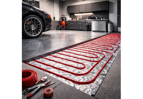 Riscaldamento a pavimento in garage – ha senso?